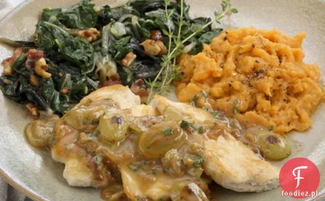 Kotlety Z Kurczaka Z Sosem Winogronowym Szalotka Przepis