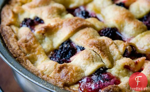 Domowa Tarta Z Jeżyn I Jabłek