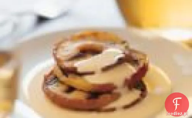 Grillowane Jabłka Z Bourbonem Crème Anglaise