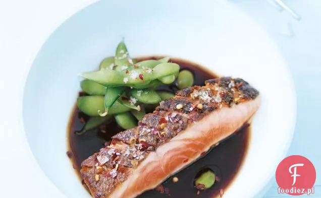 Chrupiący Łosoś Z Solą Chilli