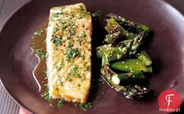 Pieczony Łosoś Z Limonką I Kolendrą