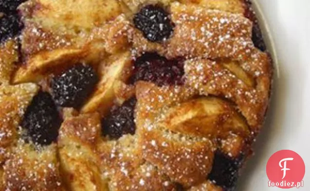 Ciasto jabłkowo-jeżynowe