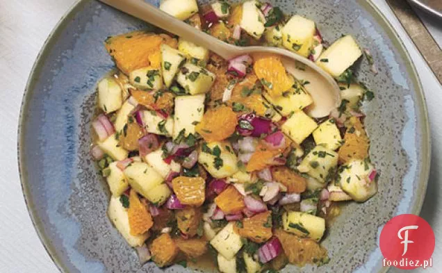Świeży Chutney pomarańczowo-jabłkowy