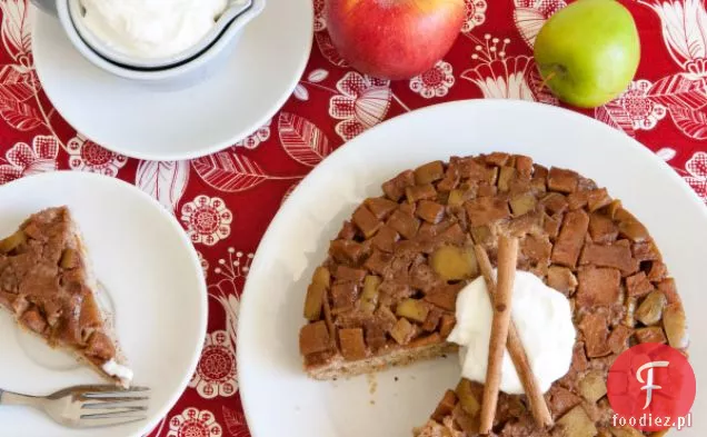 Maple Apple Upside Down Cake