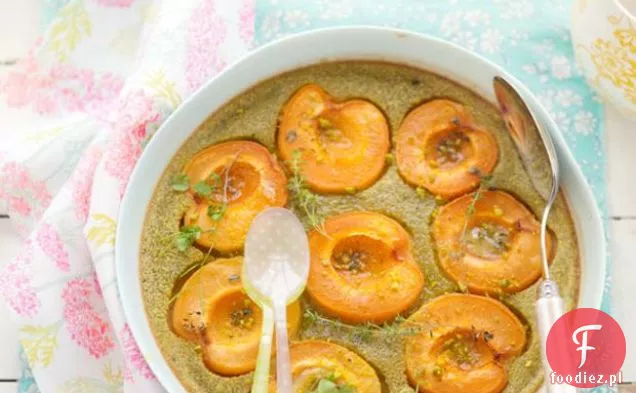 Bezglutenowe I Bezmleczne Morele I Pistacje Clafoutis