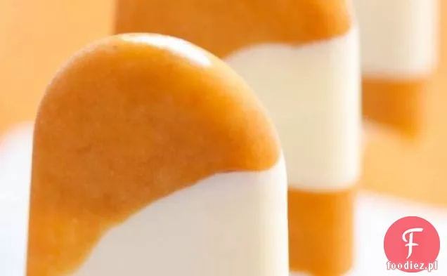 Apricot and Lemon Verbena Pops