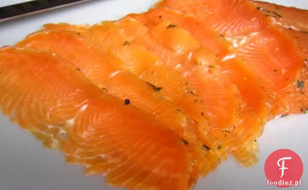 Gravlax Z Dzikiego Łososia Królewskiego