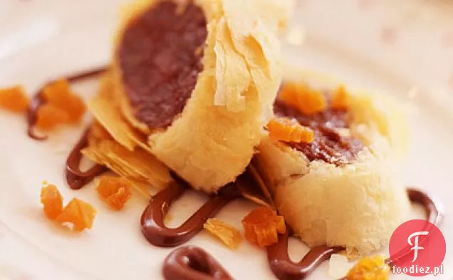 Strudel Czekoladowo-Morelowy