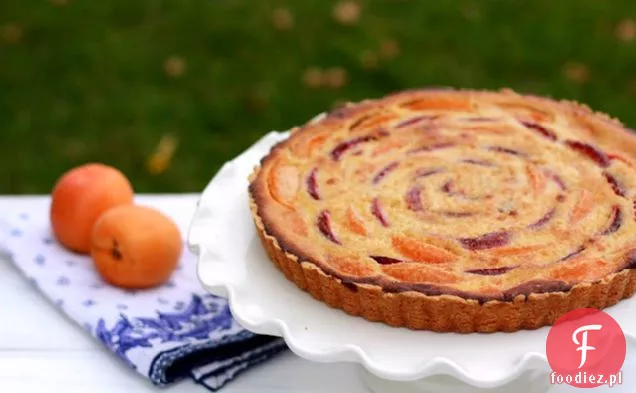 Tarta morelowo-śliwkowo-migdałowa
