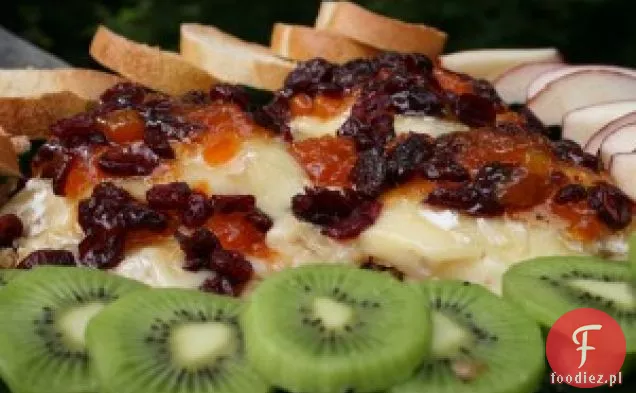 Morelowo-szkliwione Brie