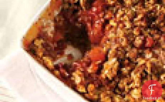 Apricot-Orzech Crisp