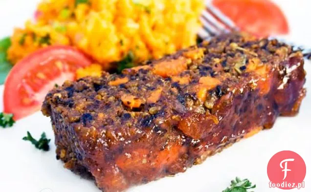 Wegetariański Bochenek Ogrodowy Z Klonową Glazurą Morelową