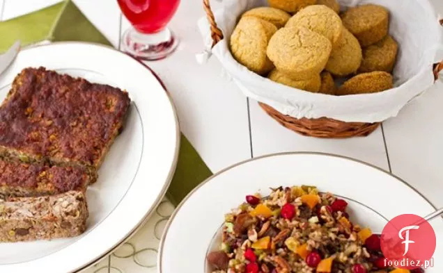 Żurawina, Morela i pekan Dziki Ryż Pilaf (gf + Vegan)