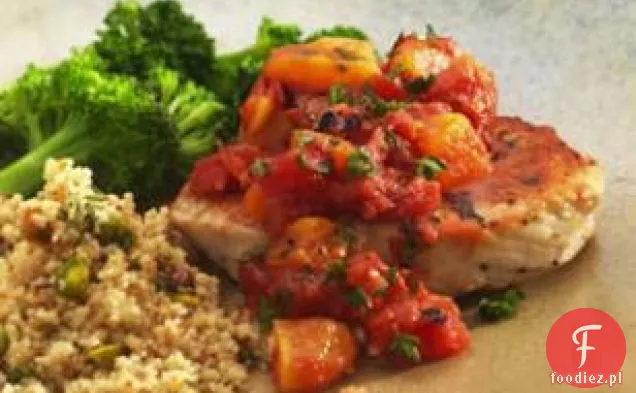 Kotlety wieprzowe z morelowo-pomidorowym Chutney