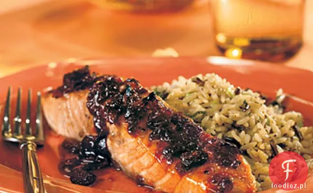 Łosoś Szkliwiony Żurawiną