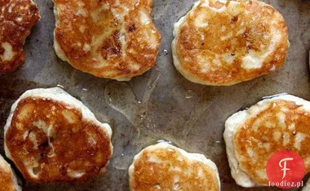 Bezglutenowe bananowe pierogi śniadaniowe z klonem waniliowym