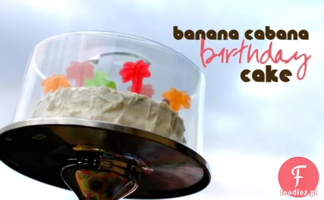 Tort Urodzinowy Banana Cabana