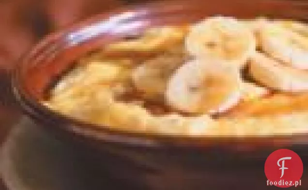 Polentina Z Bananami I Syropem Klonowym