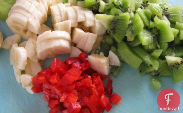 Sałatka Bananowa Kiwi