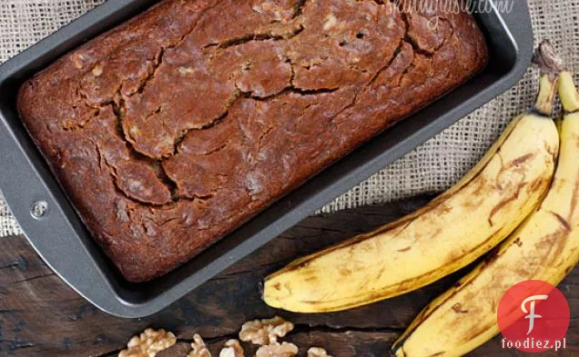 Niskotłuszczowy Chleb Bananowo-Orzechowy