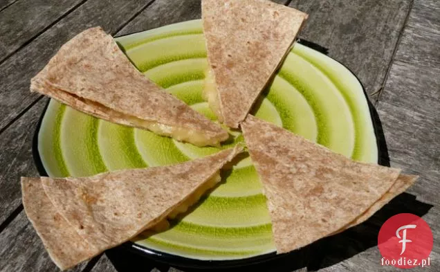 Snack girl ' s healthy snaking tips and banana quesadilla