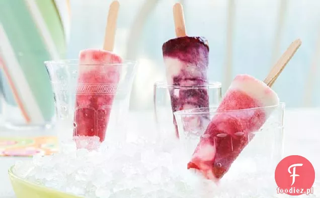 Jagodowo-Bananowa Zamrażarka Pops
