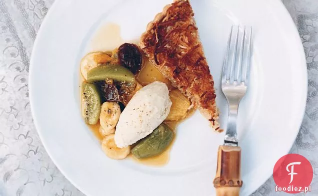 Sałatka z Kiwi, bananów i marakui
