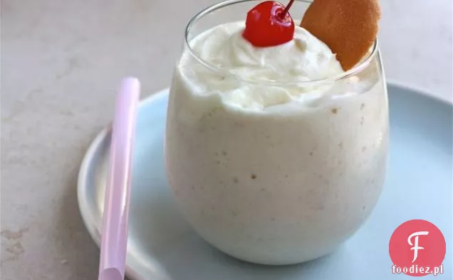 Pieczony Budyń Bananowy Milkshake