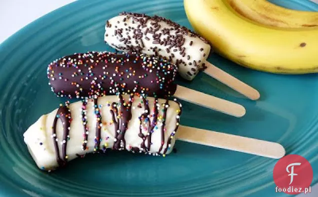 Chocolate Banana Pops