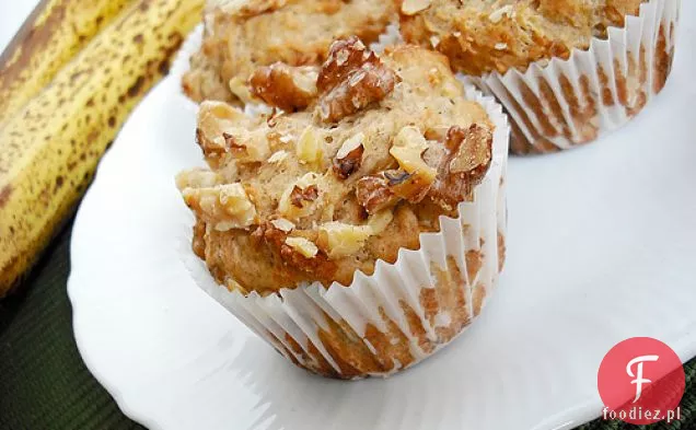 Muffinki Bananowo-Orzechowe