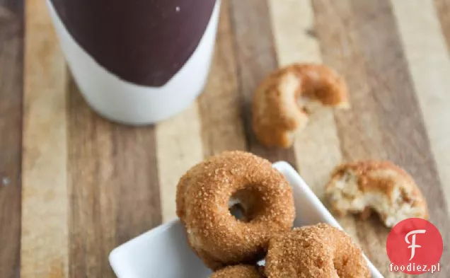 Pączki bananowe pełnoziarniste {mini} 