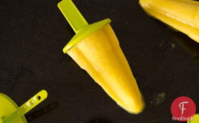 Tropical Mango Banana Popsicles