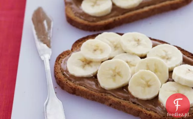 Tosty Z Masłem Bananowo-Migdałowym