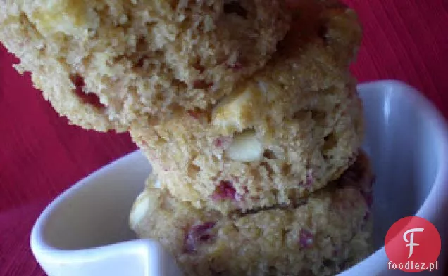Pierwsze Rumiane Muffinki Malinowe
