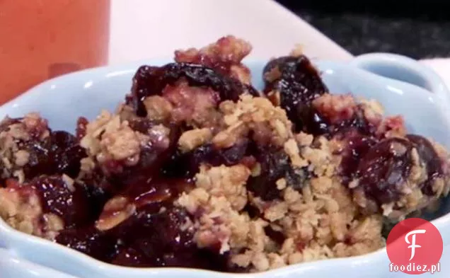 Sweet Black Cherry Crisp