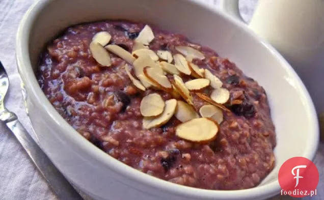 Cherry Almond Steel Cut Oats