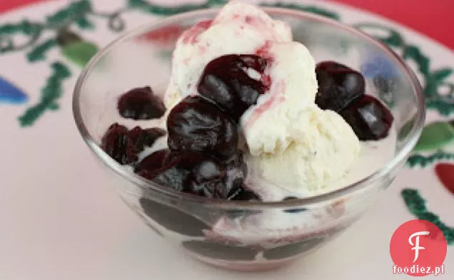 Crockpot Cherries Jubilee