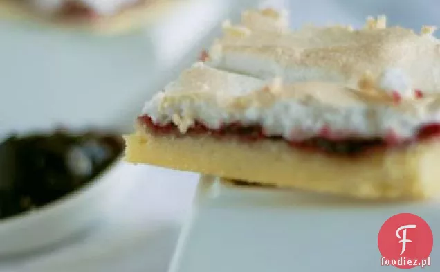 Czarne malinowe batoniki bezowe (adaptacja C Mary Engelbreit