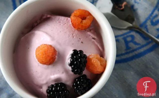 Lody Z Maślanką Jeżynową