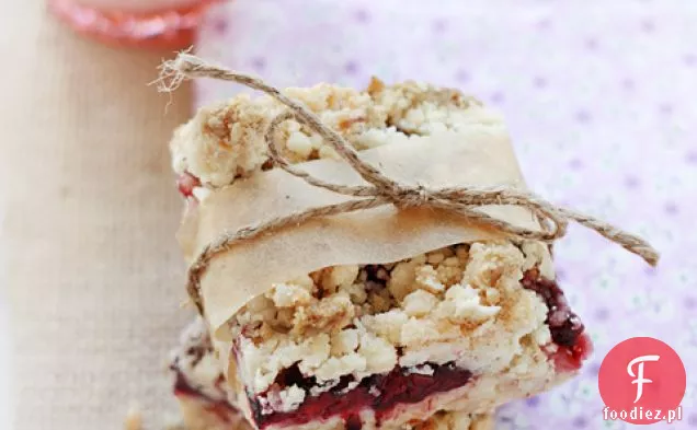 Wegańskie Batony BlackBerry Coconut Crumble