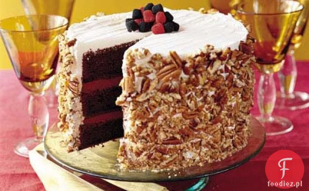 Tort Truflowo-Jeżynowo-Malinowy