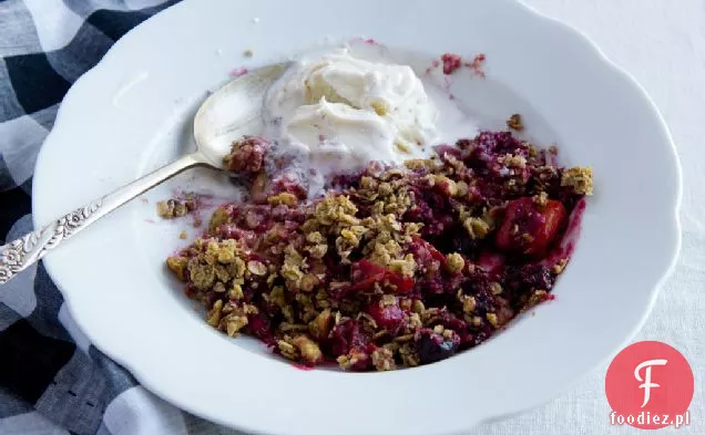 Brzoskwinia Berry Crisp