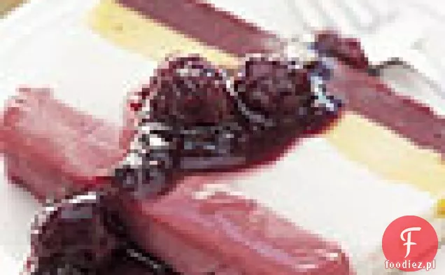 Sorbet i Terryna lodowa z kompot jeżyn