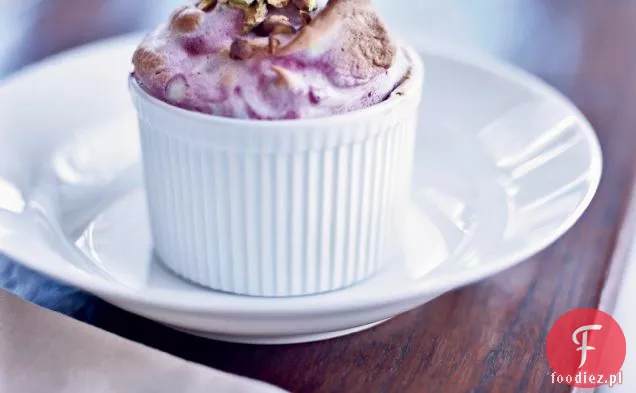 Swirled Summer Berry Soufflés