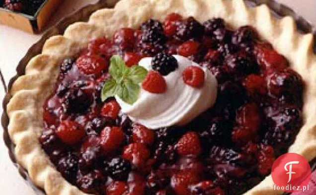 Fresh Berry Cream Pie