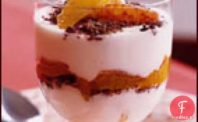 Blood Orange and Chocolate Trifle