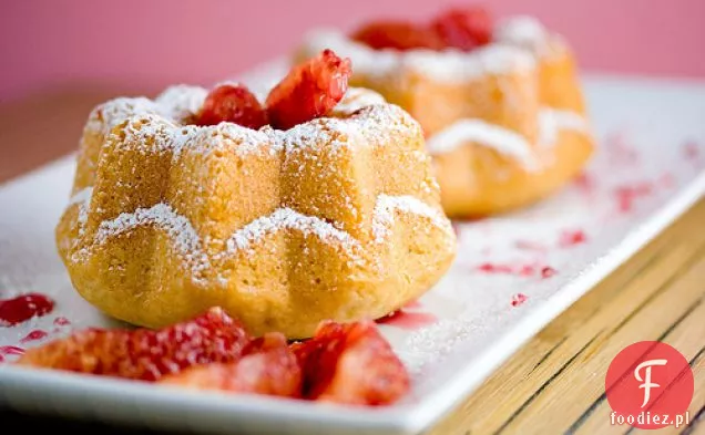 Mini Kokos Krew Pomarańcza Ciasta Bundt