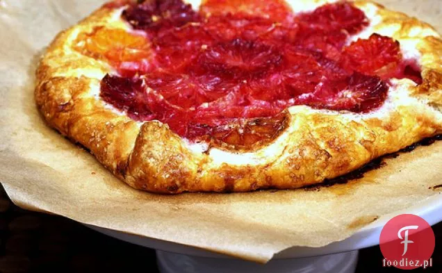 Flaky Blood Orange Tarta