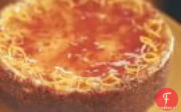 Sernik Ricotta Z Glazurą Marmolada Z Krwistej Pomarańczy