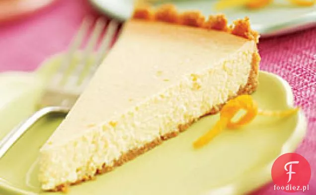 Kremowa Pomarańczowa Tarta Z Ricottą